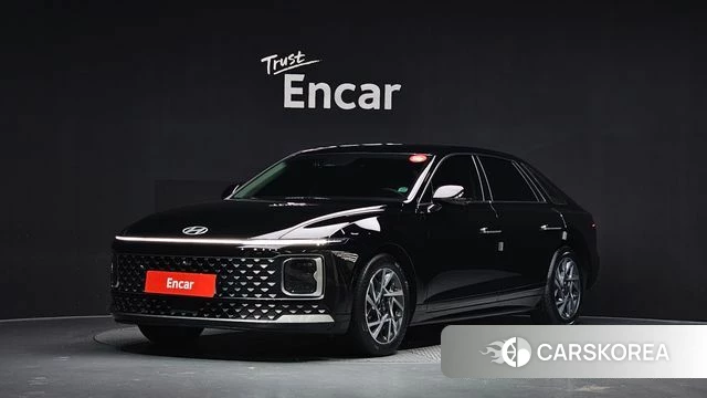 Hyundai Grandeur Hybrid (GN7) 2023 Черный из Кореи