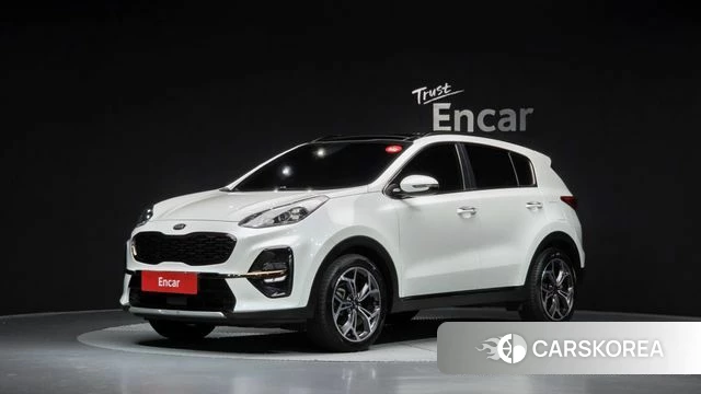 Kia Sportage The Bold 2019 Белый из Кореи