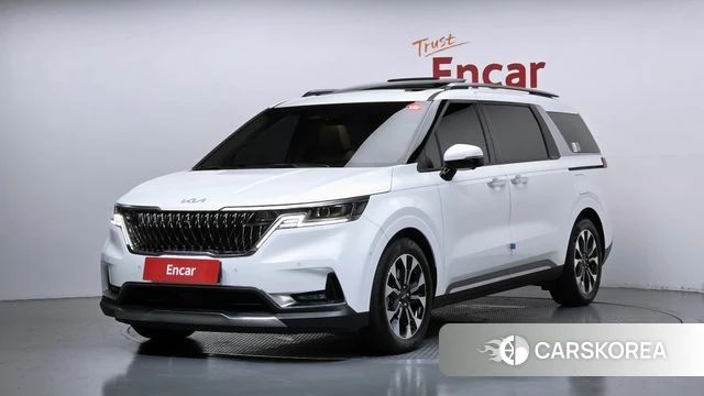 Kia Carnival 4th generation 2022 Белый из Кореи