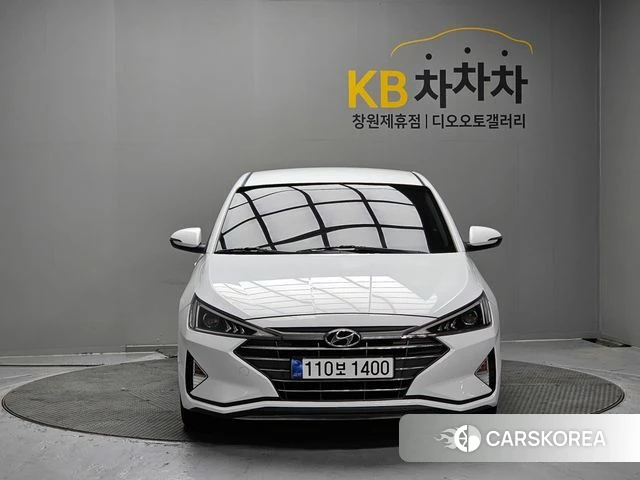 Hyundai The New Avante AD 2019 Белый из Кореи