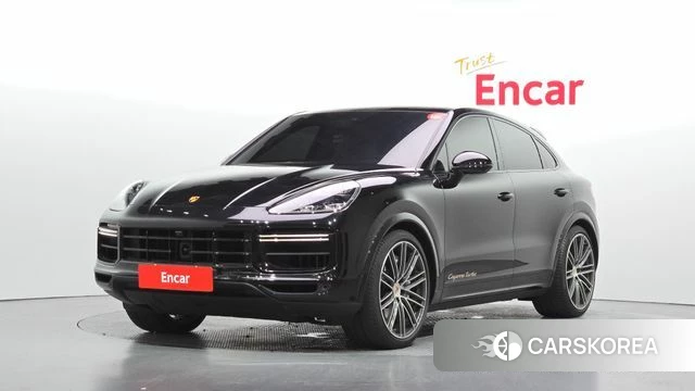 Porsche Cayenne (PO536) 2023 Черный из Кореи