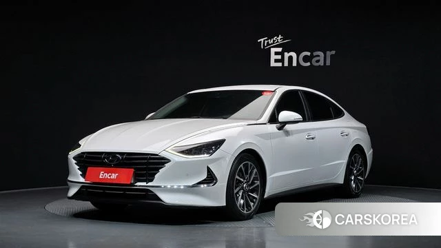 Hyundai Sonata (DN8) 2022 Белый из Кореи