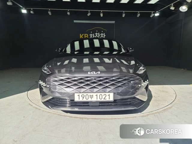 Kia K8 Hybrid 2022 Серый из Кореи