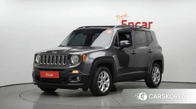 Jeep Renegade 2018 Серый из Кореи