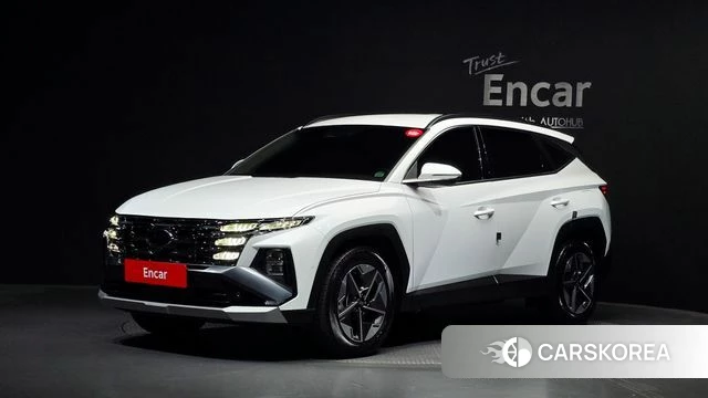 Hyundai The New Tucson Hybrid (NX4) 2024 Белый из Кореи