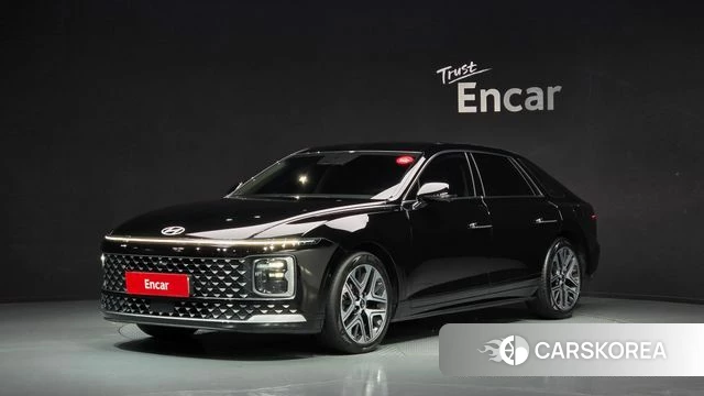 Hyundai Grandeur Hybrid (GN7) 2025 Черный из Кореи