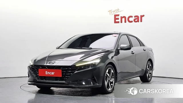 Hyundai Avante (CN7) 2022 Серый из Кореи