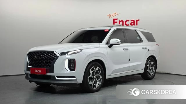 Hyundai Palisade 2021 Белый из Кореи