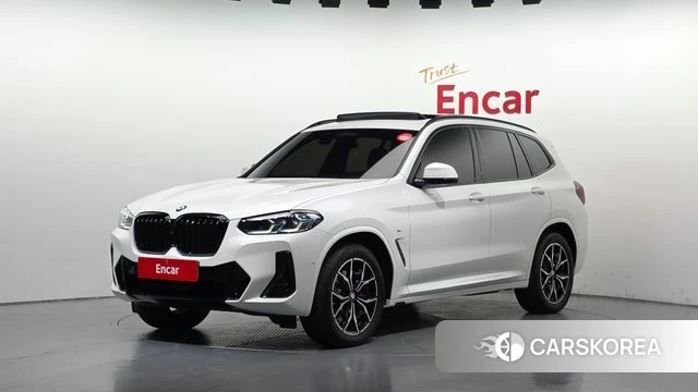 BMW X3 (G01) 2024 Белый из Кореи