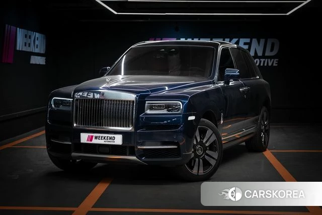 Rolls-Royce Cullinan 2022 Синий из Кореи