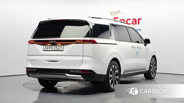 Kia Carnival 4th generation 2023 Белый из Кореи