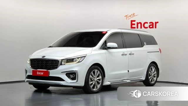Kia The New Carnival 2018 Белый из Кореи