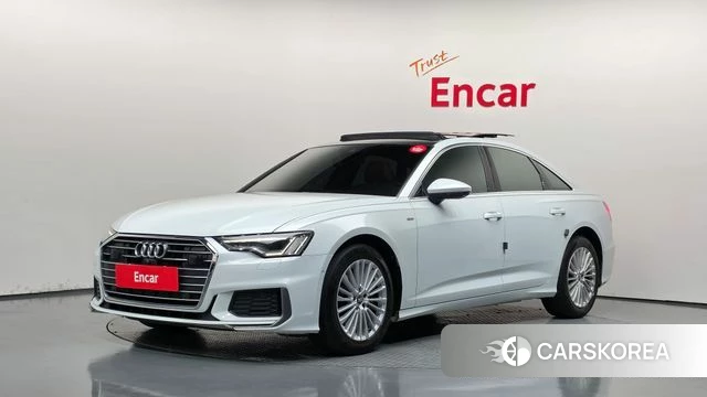 Audi A6 (C8) 2021 Белый из Кореи