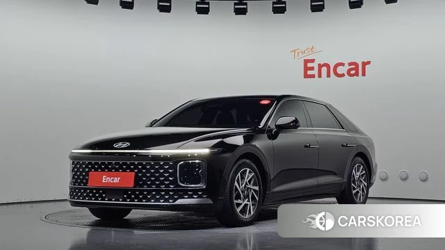 Hyundai Grandeur Hybrid (GN7) 2023 Черный из Кореи