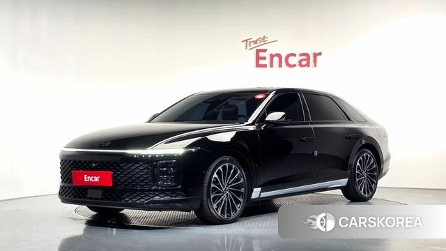 Hyundai Grandeur Hybrid (GN7) 2025 Черный из Кореи