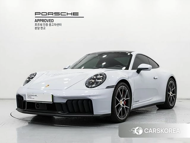 Porsche 911(992) 2025 Светло-серебряный цвет из Кореи