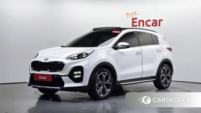 Kia Sportage The Bold 2018 Белый из Кореи