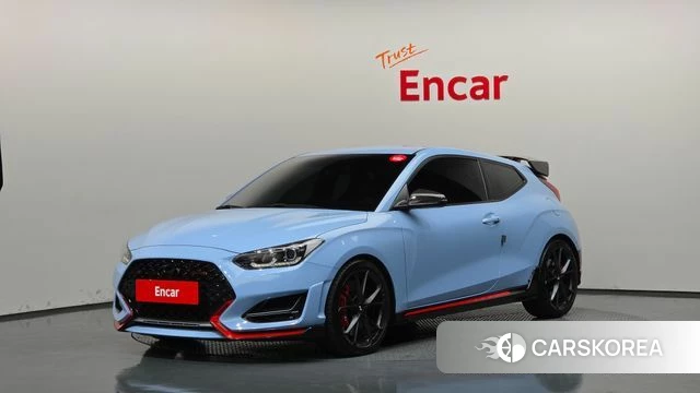 Hyundai Veloster (JS) 2018 Небесно-голубой из Кореи