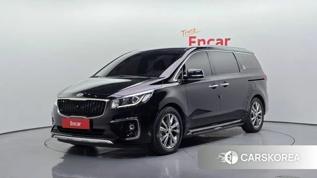 Kia The New Carnival 2018 Черный из Кореи