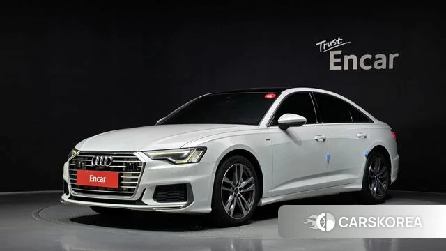 Audi A6 (C8) 2022 Белый из Кореи