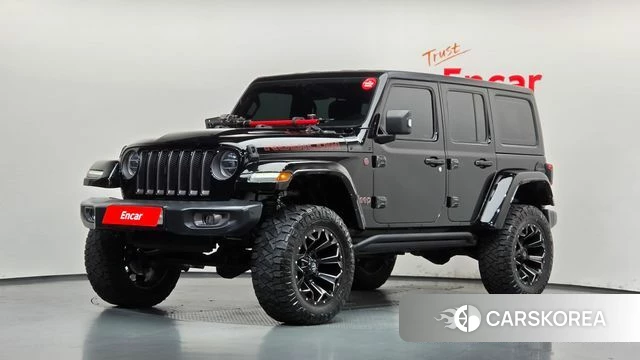 Jeep Wrangler (JL) 2018 Черный из Кореи