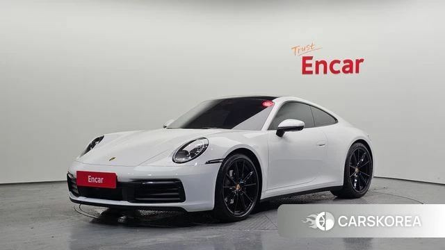 Porsche 911(992) 2020 Белый из Кореи