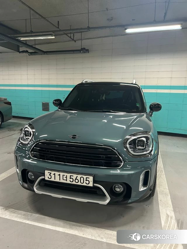 Mini Cooper Countryman 2023 Синий нефрит из Кореи