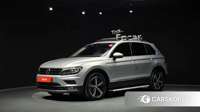 Volkswagen Tiguan second Generation 2018 Серебряный из Кореи