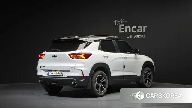 Chevrolet (GM Daewoo) Trailblazer 2022 Белый из Кореи