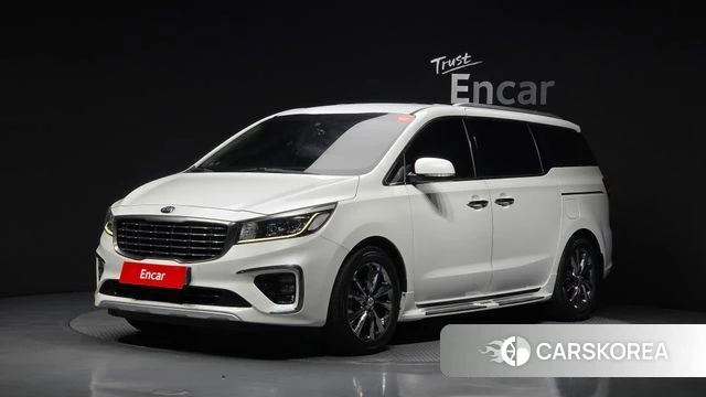 Kia The New Carnival 2018 Белый из Кореи