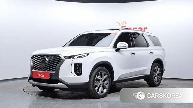 Hyundai Palisade 2022 Белый из Кореи