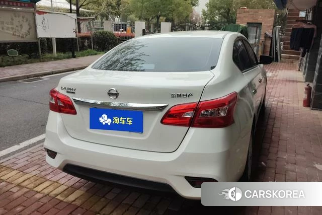 Nissan Sylphy 2025 Белый из Китая