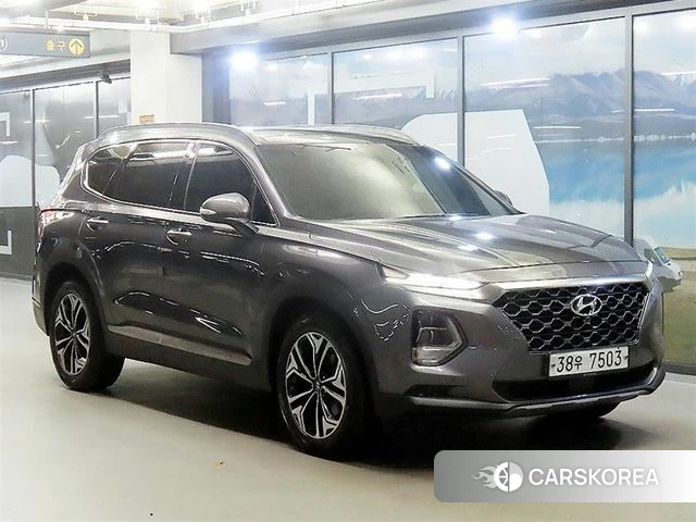 Hyundai Santa Fe TM 2018 Серый из Кореи
