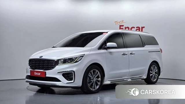 Kia The New Carnival 2018 Белый из Кореи