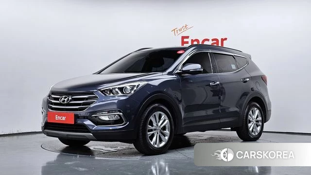 Hyundai Santa Fe The Prime 2018 Синий из Кореи
