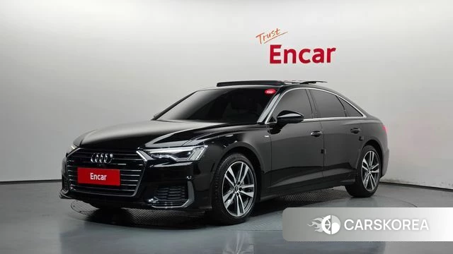Audi A6 (C8) 2022 Черный из Кореи