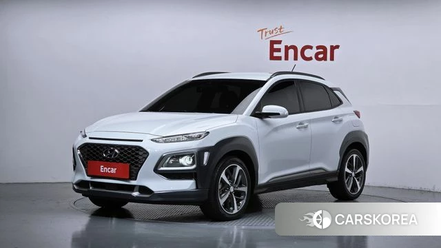 Hyundai Kona 2018 Белый из Кореи