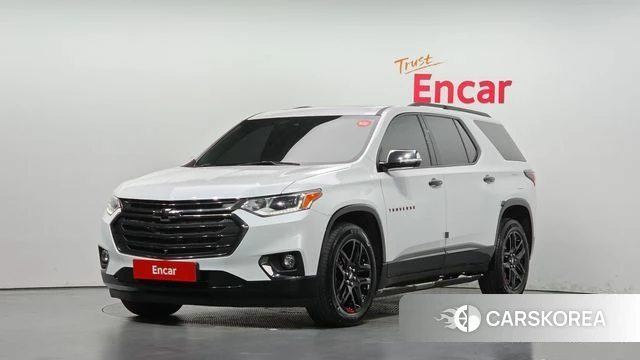 Chevrolet (GM Daewoo) Traverse 2020 Белый из Кореи