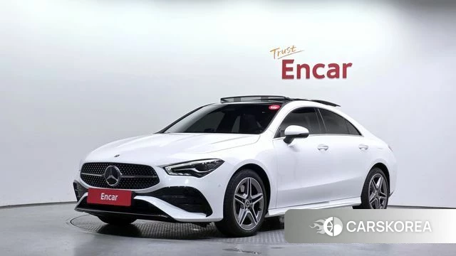 Mercedes-Benz CLA-Class C118 2024 Белый из Кореи