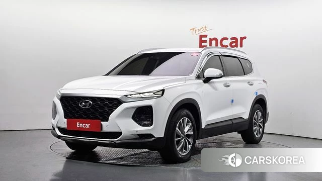 Hyundai Santa Fe TM 2018 Белый из Кореи
