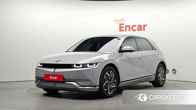 Hyundai Ionic 5 2022 Серебристо-серый из Кореи