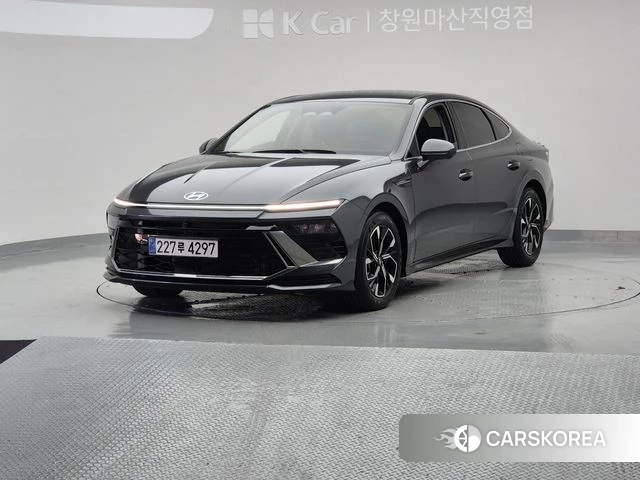 Hyundai Sonata D Edge (DN8) 2024 Серебристо-серый из Кореи