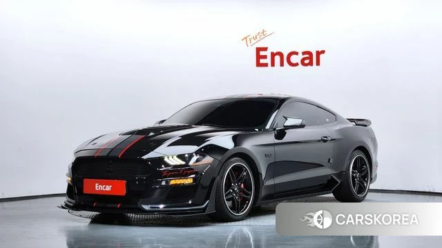 Ford Mustang 2020 Черный из Кореи