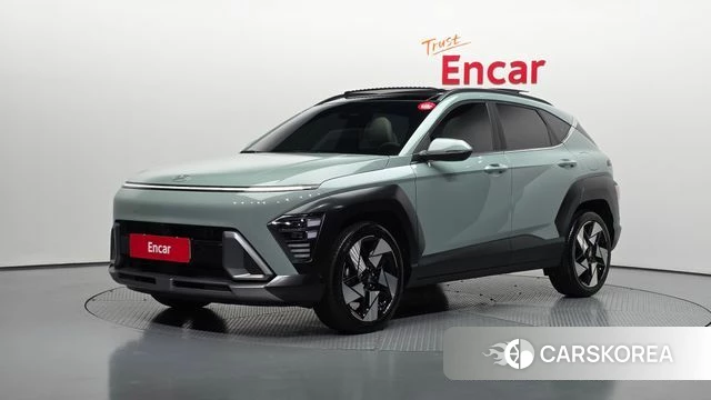 Hyundai Kona (SX2) 2025 Светло-зеленый из Кореи