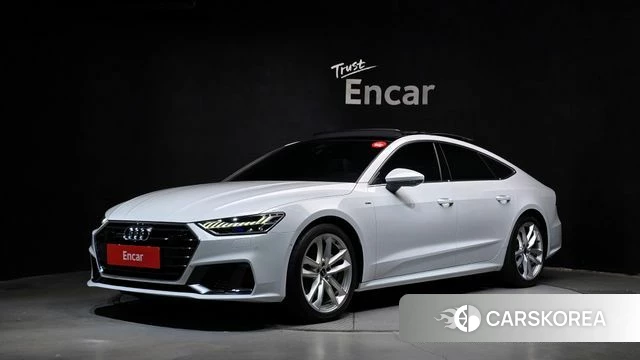 Audi A7 (4K) 2022 Белый из Кореи