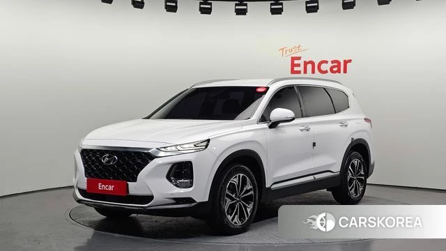 Hyundai Santa Fe TM 2019 Белый из Кореи