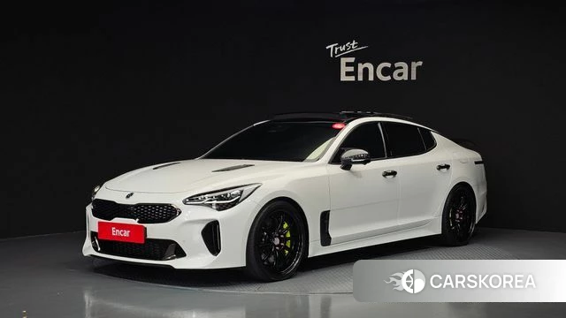 Kia Stinger Meister 2021 Белый из Кореи