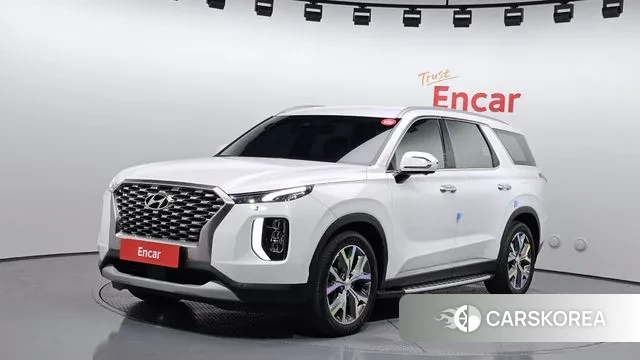 Hyundai Palisade 2021 Белый из Кореи