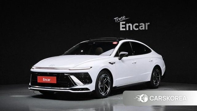 Hyundai Sonata D Edge (DN8) 2024 Белый из Кореи