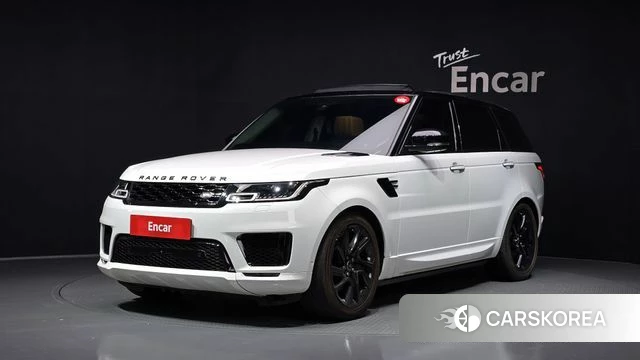 Land Rover Range Rover Sport 2nd Generation 2021 Белый из Кореи